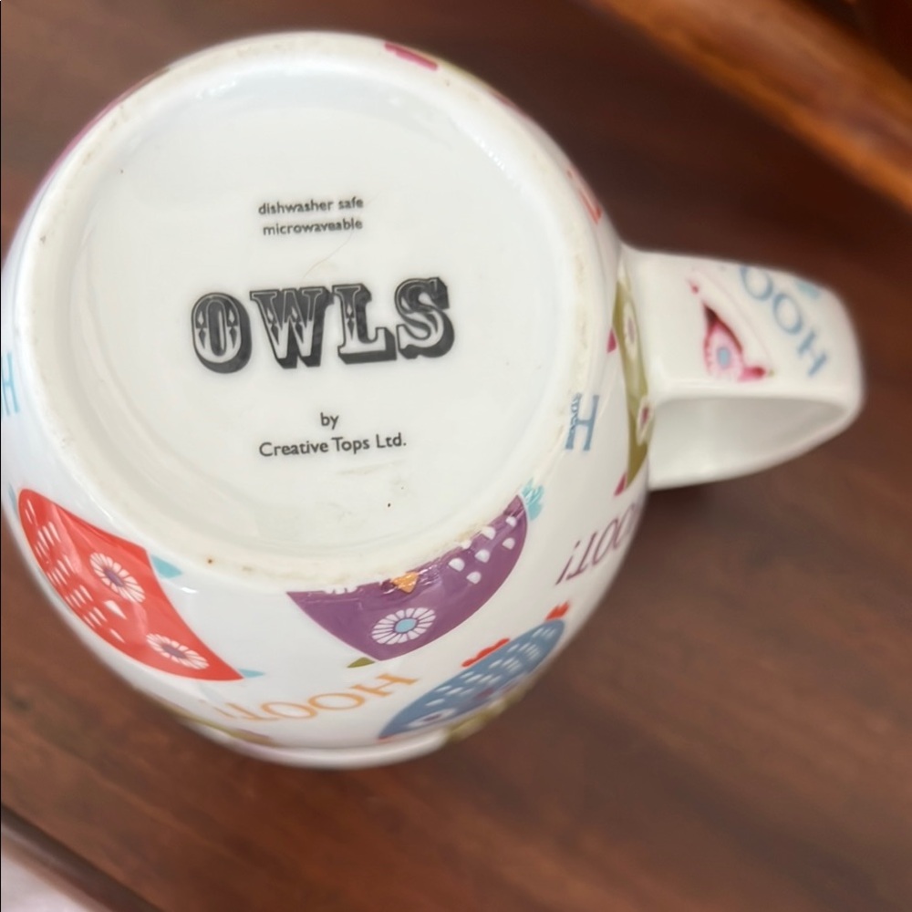 Colorful Owl Mug by Creative Tops Ltd. - Picture 3 of 4